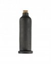 Clay and Cork Bottle - black