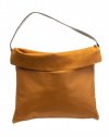 Yellow leather woman bag